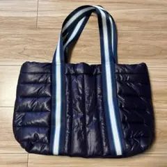 エスティローダー ぽんぽん付きダウン風トート 未使用A4余裕な大きさ