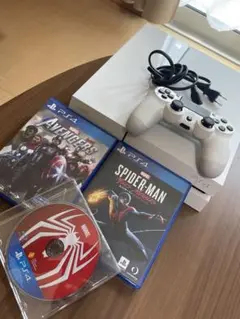 PS4 500GB CUH-1100 グレイシャーホワイト コントローラー付き