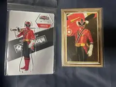 全スーパー戦隊展 侍戦隊シンケンジャー シンケンレッド アクスタ 肖像画