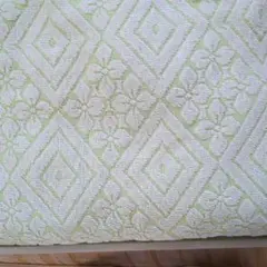 値下げさわやかグリーン タオルシーツ