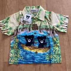 ミキハウス　ダブルビー　アロハシャツ80
