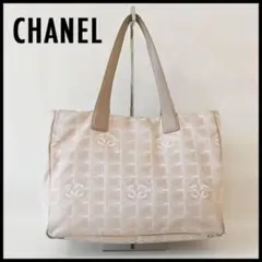 CHANEL シャネル ニュートラベルライン トートココマーク トートバッグMM
