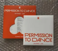 BTS PERMISSION TO DANCE ON STAGE LIVE CD