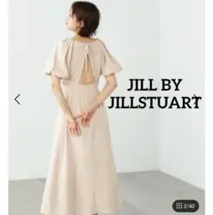 JILLSTUART ジルスチュアート■美品　ハダミセカラー　マキシワンピース