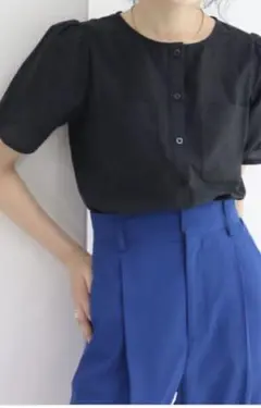 『シアーノーカラーシャツ』