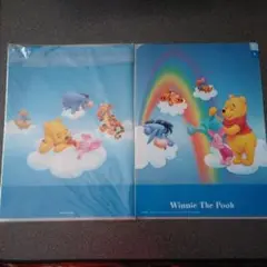 ディズニー　くまのプーさん　A4クリアファイル　新品未使用　キャラクターグッズ