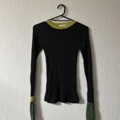 Azul by moussy トップス　ラメ　長袖　秋冬　個性的