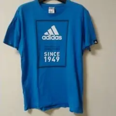 adidas 青 Tシャツ