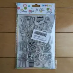 即購入可❣️クリアスタンプ メタルカッティングダイス ステンシル