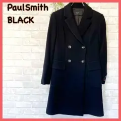 PaulSmith BLACK チェスターコート ドット ブラック 38