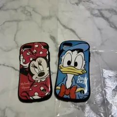 アイフェイス2個セット(ミニーカバー、ドナルドカバー)ディズニー