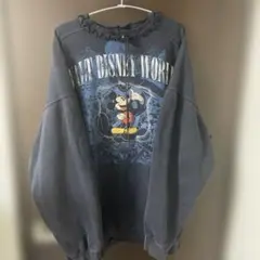 90s-00s WALT DISNEY WORLD リメイク　スウェット