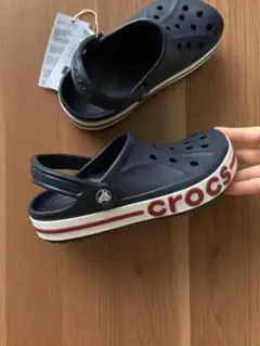 新品 クロックス サンダル メンズ レディース バヤバンド ネイビー