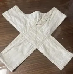 ハンドメイド　クロス抱っこ紐　背もたれ付
