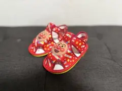 アンパンマン ピコピコサンダル 14cm（レッド）