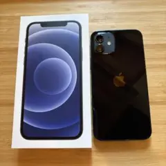 Apple iPhone 12 ブラック 本体 元箱付き