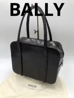 BALLY ブランド ブラウン ハンドバッグ お洒落 メンズ レディース