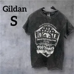 美品✨Gildan 【S】ギルダン ヴィンテージ風Tシャツ ダークグレー