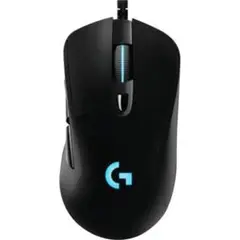 Logitech 有線マウス ブラック