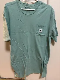 BURTON オーガニックコットン Tシャツ Lサイズ ミントグリーン