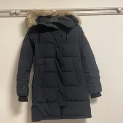 美品 カナダグース 付属品付き マッケンジー ネイビー リアルファー