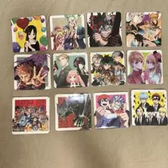 アニメキャラクターカード 12枚セット