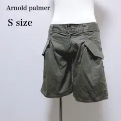 【アーノルドパーマー】コットン ショートパンツ ワンポイントロゴ 2way