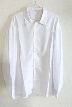 ⭐︎シャツ メンズ 長袖 大きいサイズ 春夏 白 3XL