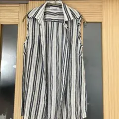 Guangdong Laboratory ノースリーブシャツ ストライプ