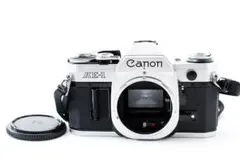 超美品 キャノン AE-1 シルバー フィルムカメラ モルト新品交換済 Y411