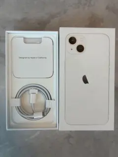 iPhone 13 化粧箱 （本体以外全て揃ってます）※ケーブル未使用