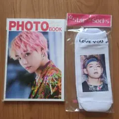 BTS V フォトブック All about My Starとソックスのセット