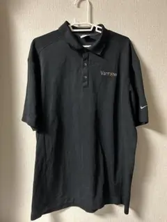 Nike Golf Dri-FIT ブラックポロシャツ L 古着