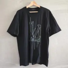 ルイヴィトン LVフリークエンシー グラフィック エンブロイダリー Tシャツ