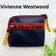 ✨希少✨Vivienne Westwood L字ジップ 折り財布 ネイビー