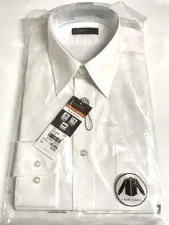 形態安定 ストレッチ長袖シャツ Sサイズサイズ　新品、未使用タグ付★し1894