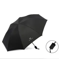 【新品】折りたたみ傘黒ブラック 晴雨兼用UVカット日焼け防止紫外線 コンパクト