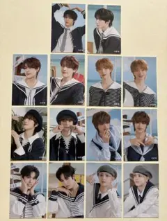 NEXZ OneBite 会場くじ ステッカー 7人分 マリン コンプ