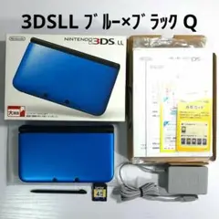 ニンテンドー3DSLL ブルー×ブラック 本体 箱付き Q