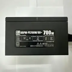 玄人志向 KRPW-PS700W/88+ 700W 電源ユニット