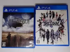 ps4ソフト　FF15＋DISSIDIA