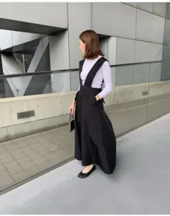 最終値下げ♪ella selectshop ジャンパースカート ブラック
