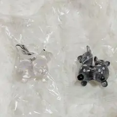 〘 RODY ロディ めじるしアクセサリー〙 クリア＆ブラック