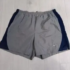 【NIKE】ナイキ ランニングショーツ M グレーネイビー