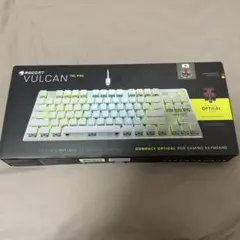 ロキャットバルカンTKLpro(白) Amazon.co.jp: ROCCAT VULCAN TKL Pro USB ゲーミングキーボード