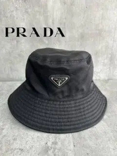 PRADA ブラック バケットハット