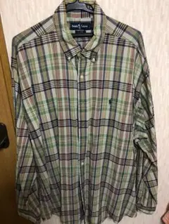 ラルフローレン チェックシャツ
