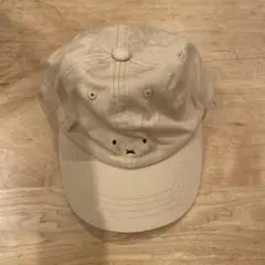 ベージュコットンキャップ53-55cm