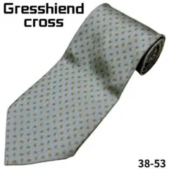 Gresshiend cross　ネクタイ　小紋柄　おしゃれ　通勤　ビジネス