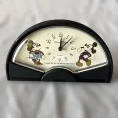 ミッキー&ミニー　70周年　目覚まし時計